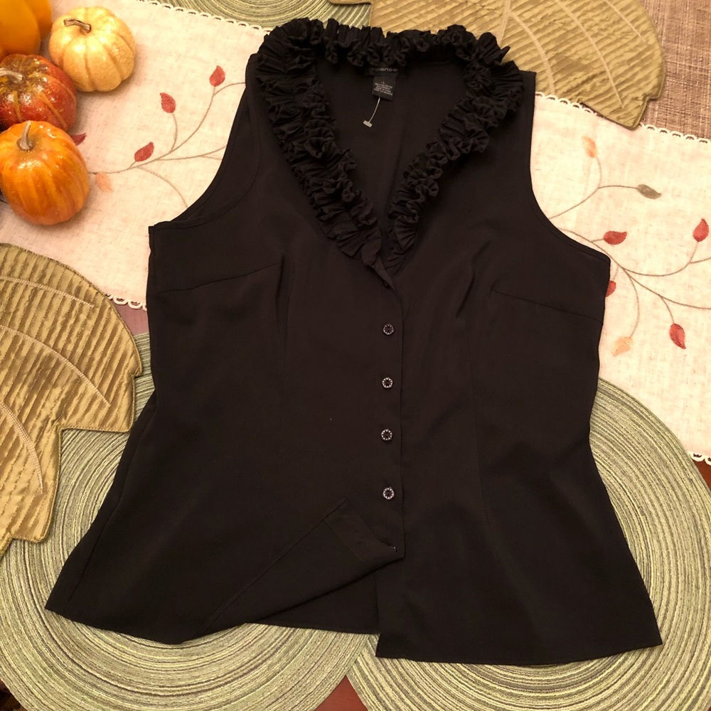 Authentic Cotton On Silk Black Blouse ✨👚✨